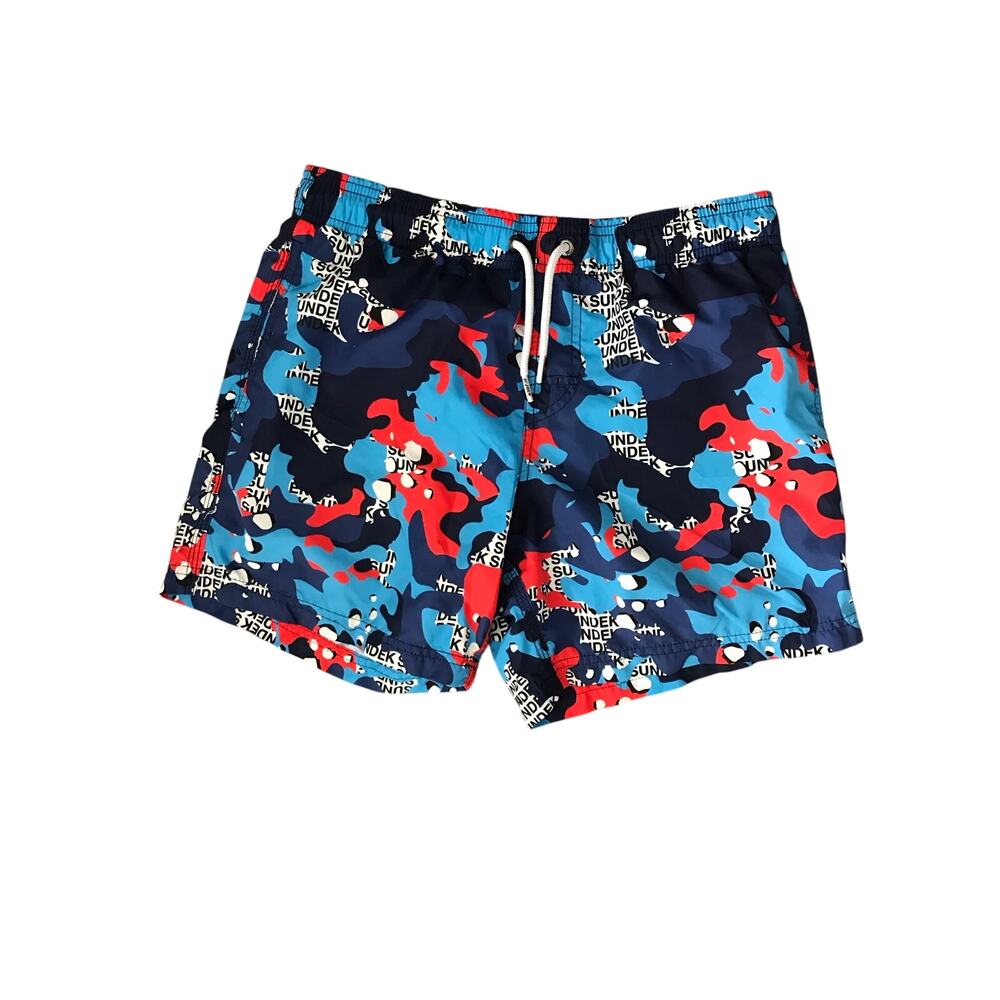 Sundek Splatter Swim Trunks Size 16